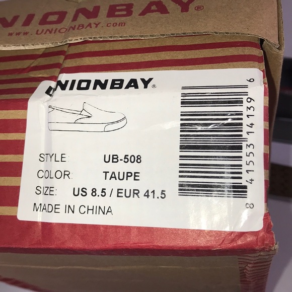 Sz8.5 Unionbay Grayland Men's Slip On Sneaker Grey - Picture 7 of 7